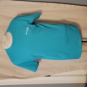 NWT Columbia mens tshirt Large Bright Aqua